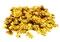 эффект Пневмохлопушка 60 см, с конфетти золотые звёзды